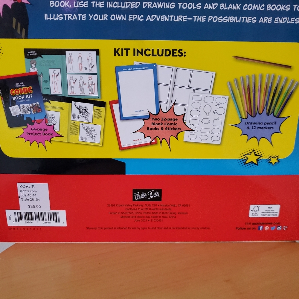 Create your own comic book kit - Picture 5 of 5